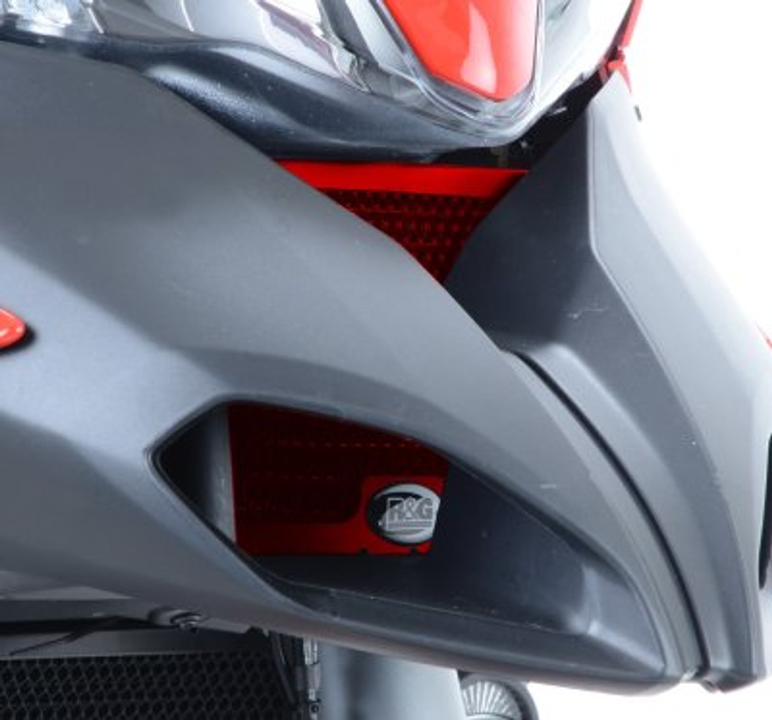 R&G Racing Oil Cooler Guard for Ducati Multistrada 1200 '09-'20 R&G Racing Oil Cooler Guard for Ducati Multistrada 1200 '09-'20